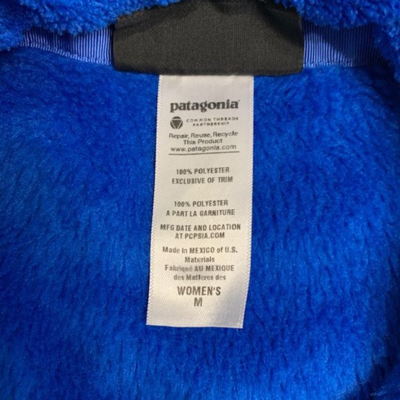 Patagonia Blue Re-Tool Fleece Vest | M - Picture 5 of 5